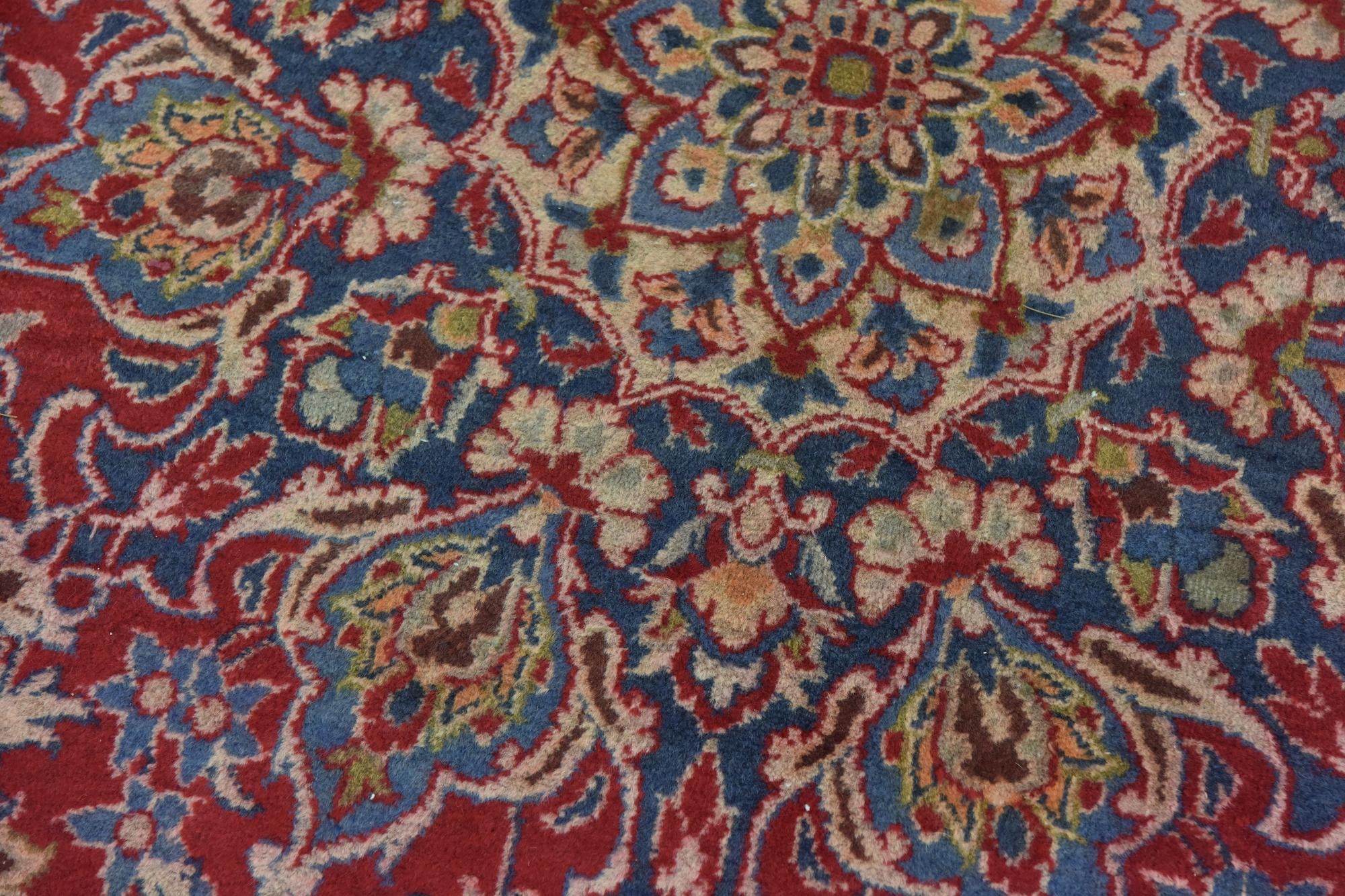 285cm x 440cm anudado a mano Isfahan Alfombra Persa Lana