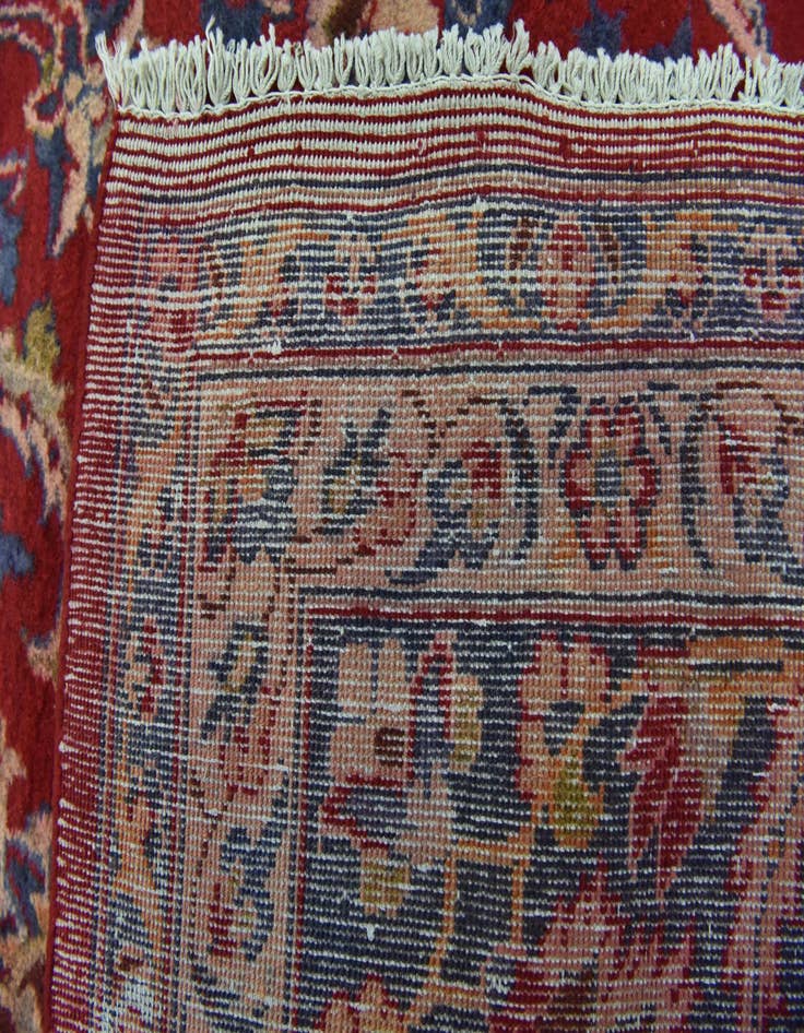 Detail image of 9' 5 x 14' 5  Hand Knotted Isfahan Persian Wool Rug