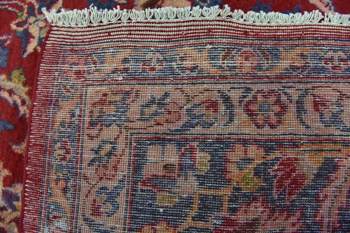 9' 5 x 14' 5 Hand Knotted Isfahan Persian Wool Rug