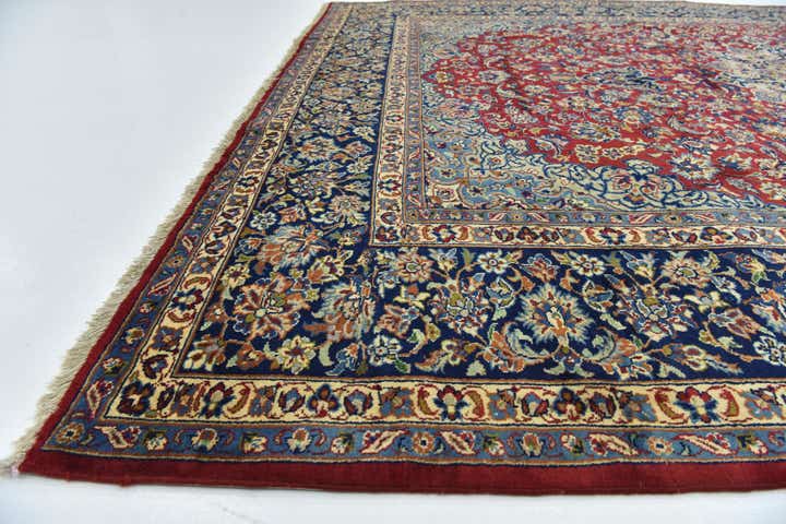295cm x 390cm anudado a mano Isfahan Alfombra Persa Lana