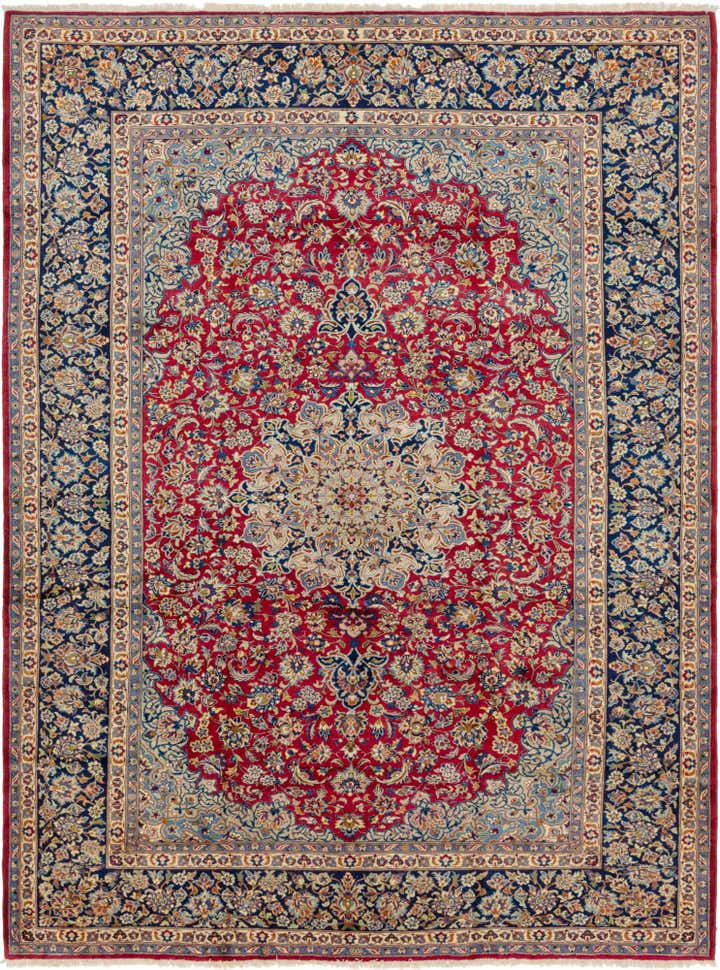 295cm x 390cm anudado a mano Isfahan Alfombra Persa Lana