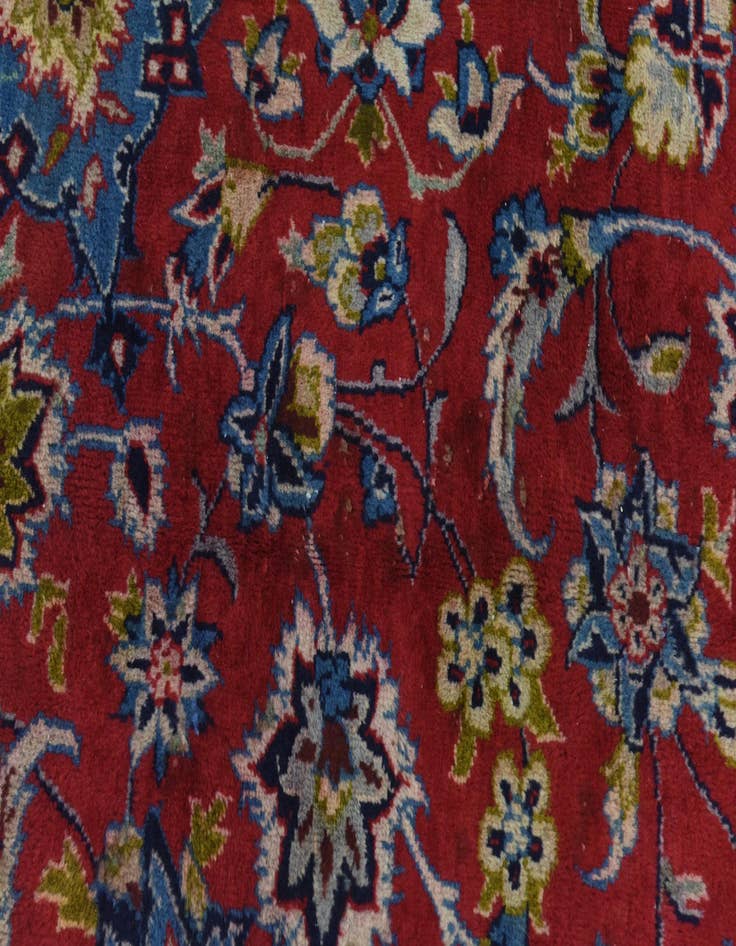 Detail image of 9' 6 x 13' 4  Hand Knotted Isfahan Persian Wool Rug
