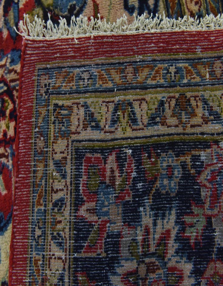 Detail image of 9' 6 x 13' 4  Hand Knotted Isfahan Persian Wool Rug