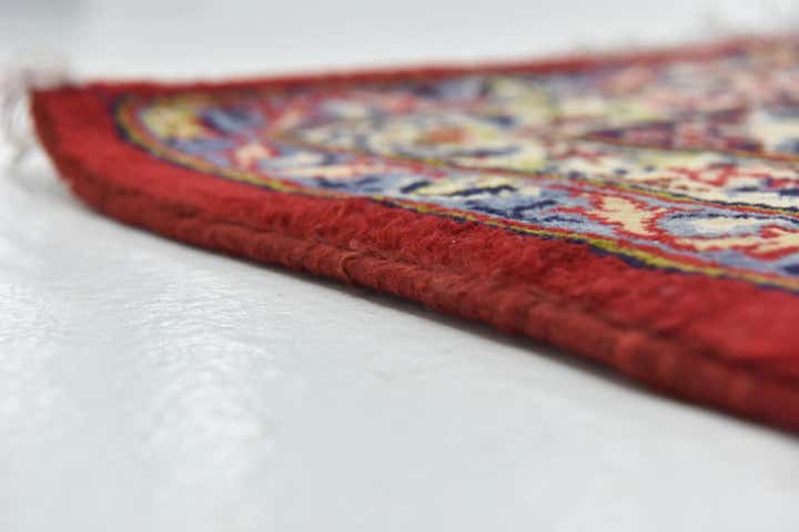 9' 8 x 13' 4 Hand Knotted Isfahan Persian Wool Rug