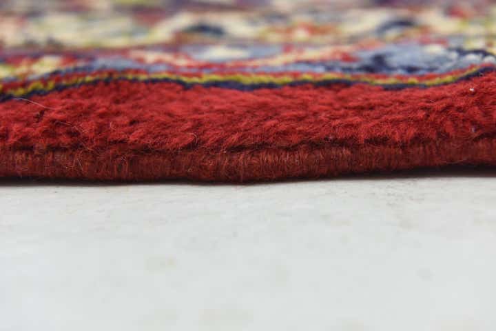 9' 8 x 13' 4 Hand Knotted Isfahan Persian Wool Rug