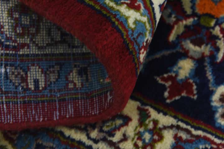 9' 7 x 13' Hand Knotted Isfahan Persian Wool Rug