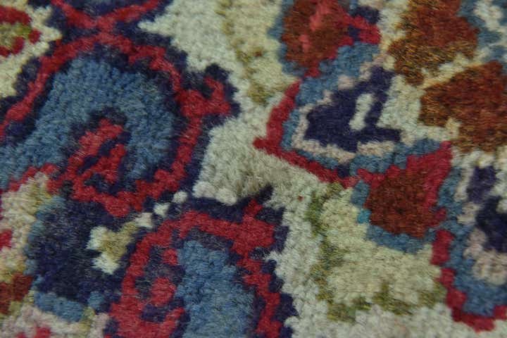 9' 6 x 13' 5 Hand Knotted Isfahan Persian Wool Rug