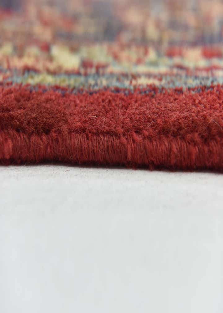 9' 6 x 13' 5 Hand Knotted Isfahan Persian Wool Rug