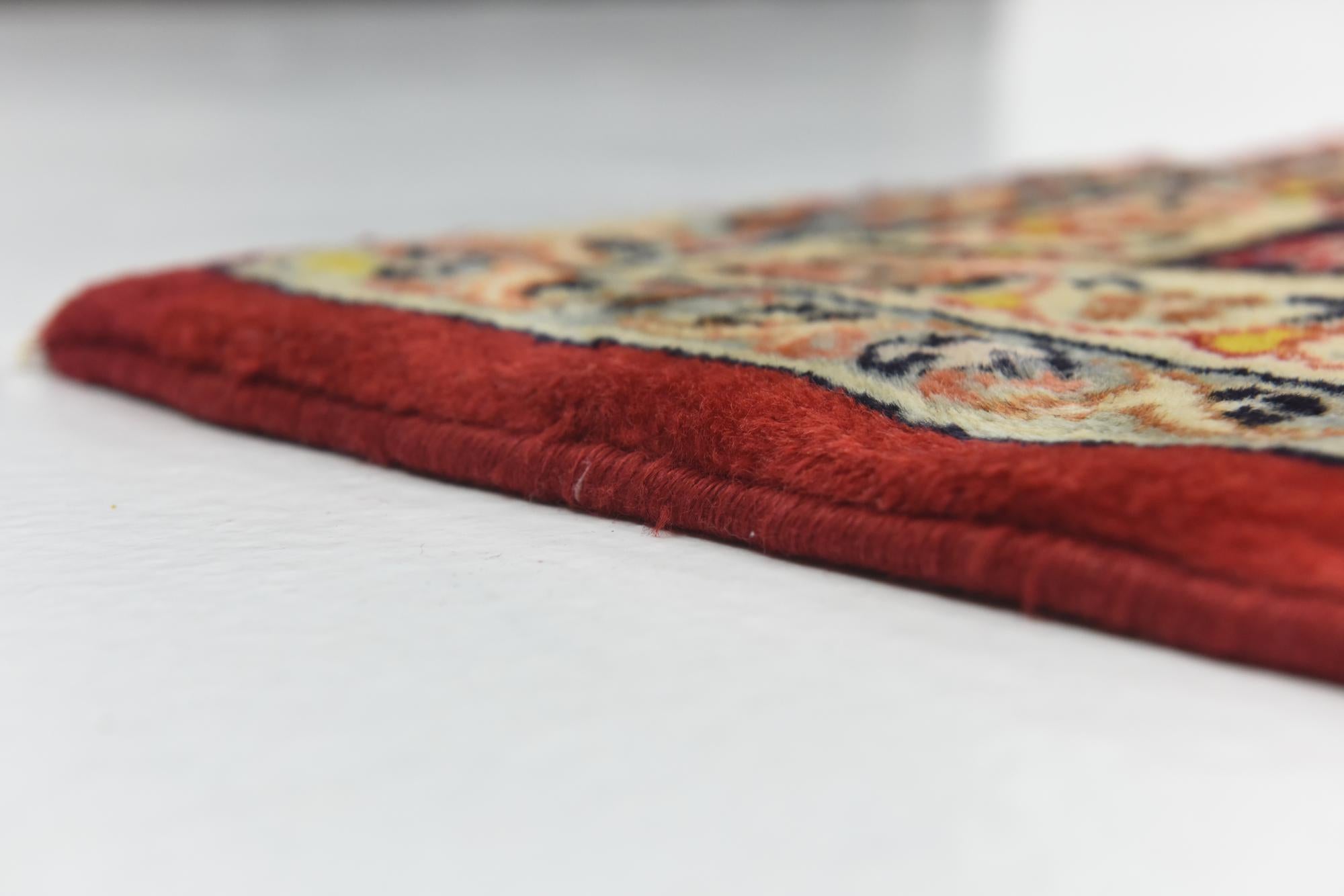 9' 10 x 13' 4 Hand Knotted Isfahan Persian Wool Rug