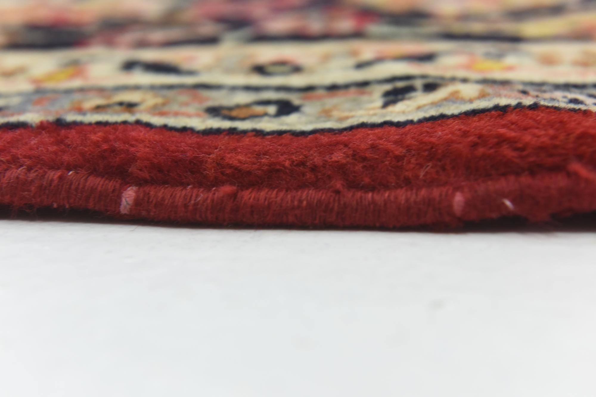 9' 10 x 13' 4 Hand Knotted Isfahan Persian Wool Rug