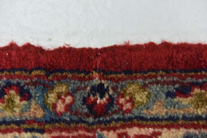 9' 9 x 13' Hand Knotted Isfahan Persian Wool Rug