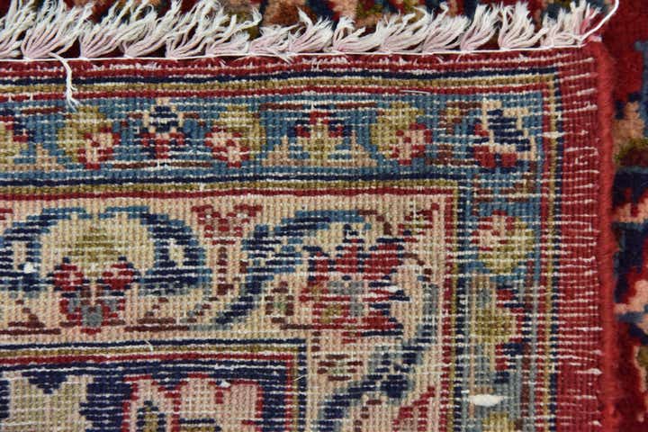 9' 9 x 13' Hand Knotted Isfahan Persian Wool Rug