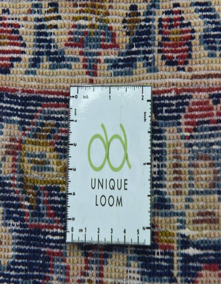 Detail image of 8' 10 x 13' 3  Hand Knotted Isfahan Persian Wool Rug