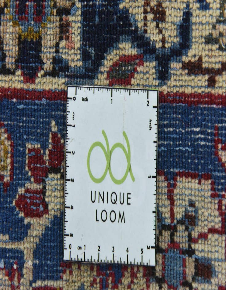 Detail image of 8' 8 x 12' 7 Hand Knotted Isfahan Persian Wool Rug