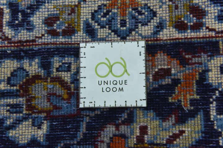 9' 8 x 13' 5 Hand Knotted Isfahan Persian Wool Rug
