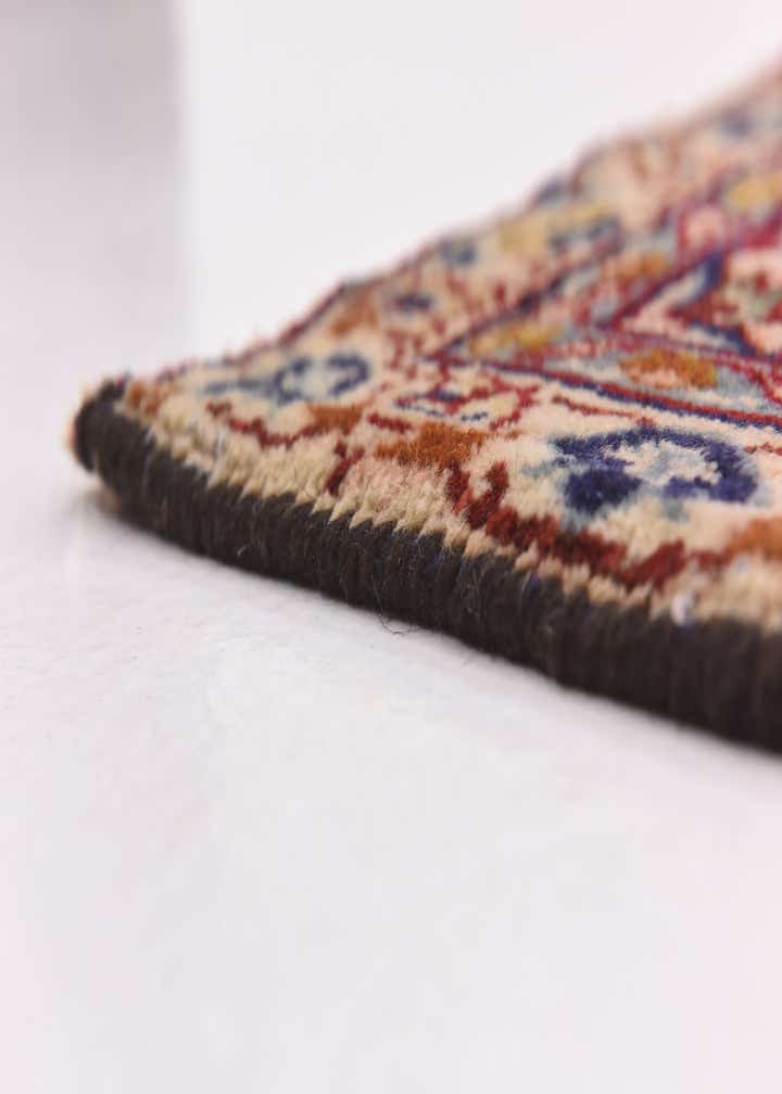 5' 7 x 8' 8 Hand Knotted Isfahan Persian Wool Rug