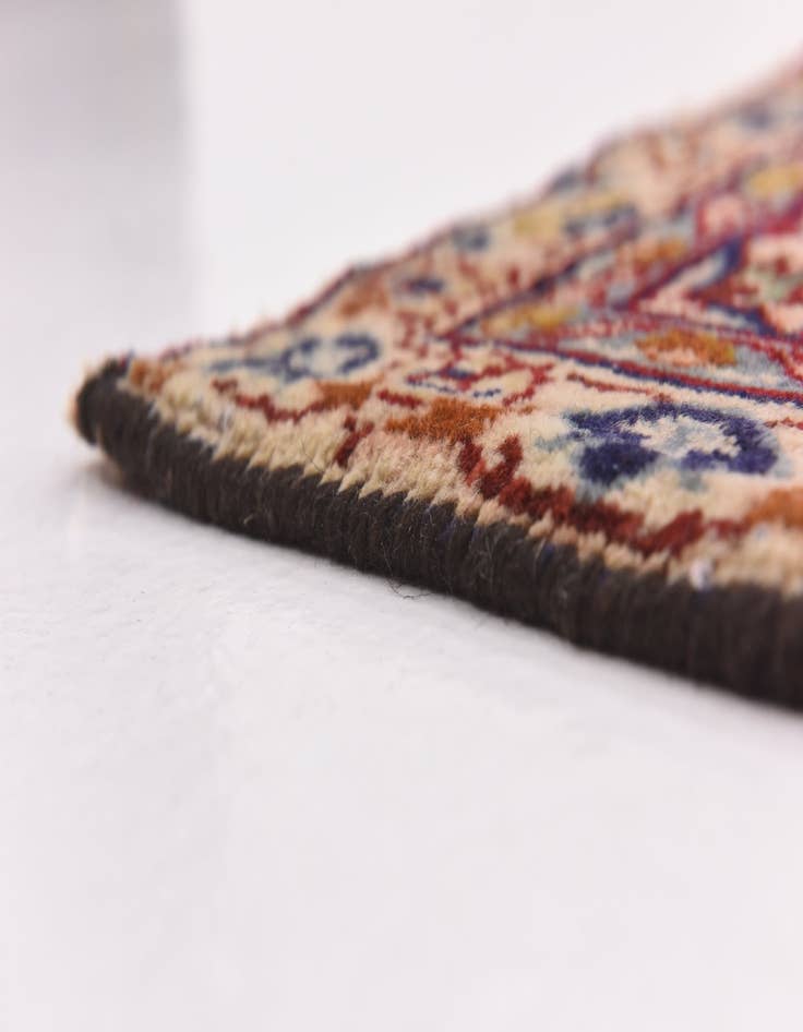 Detail image of 5' 7 x 8' 8 Hand Knotted Isfahan Persian Wool Rug