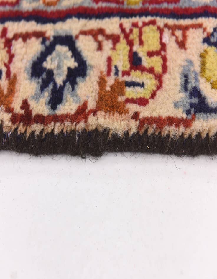 Detail image of 5' 7 x 8' 8 Hand Knotted Isfahan Persian Wool Rug