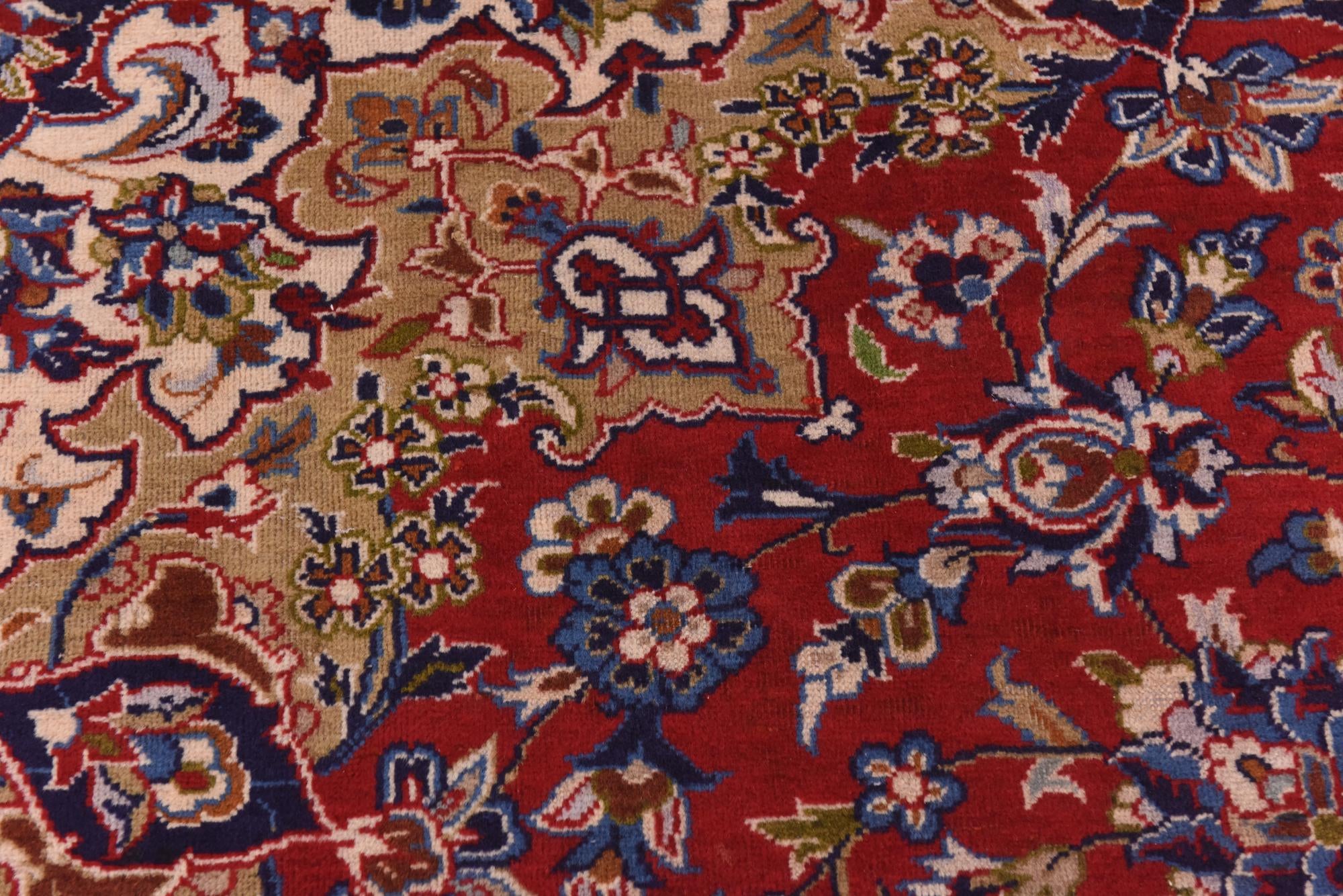 300cm x 395cm anudado a mano Isfahan Alfombra Persa Lana