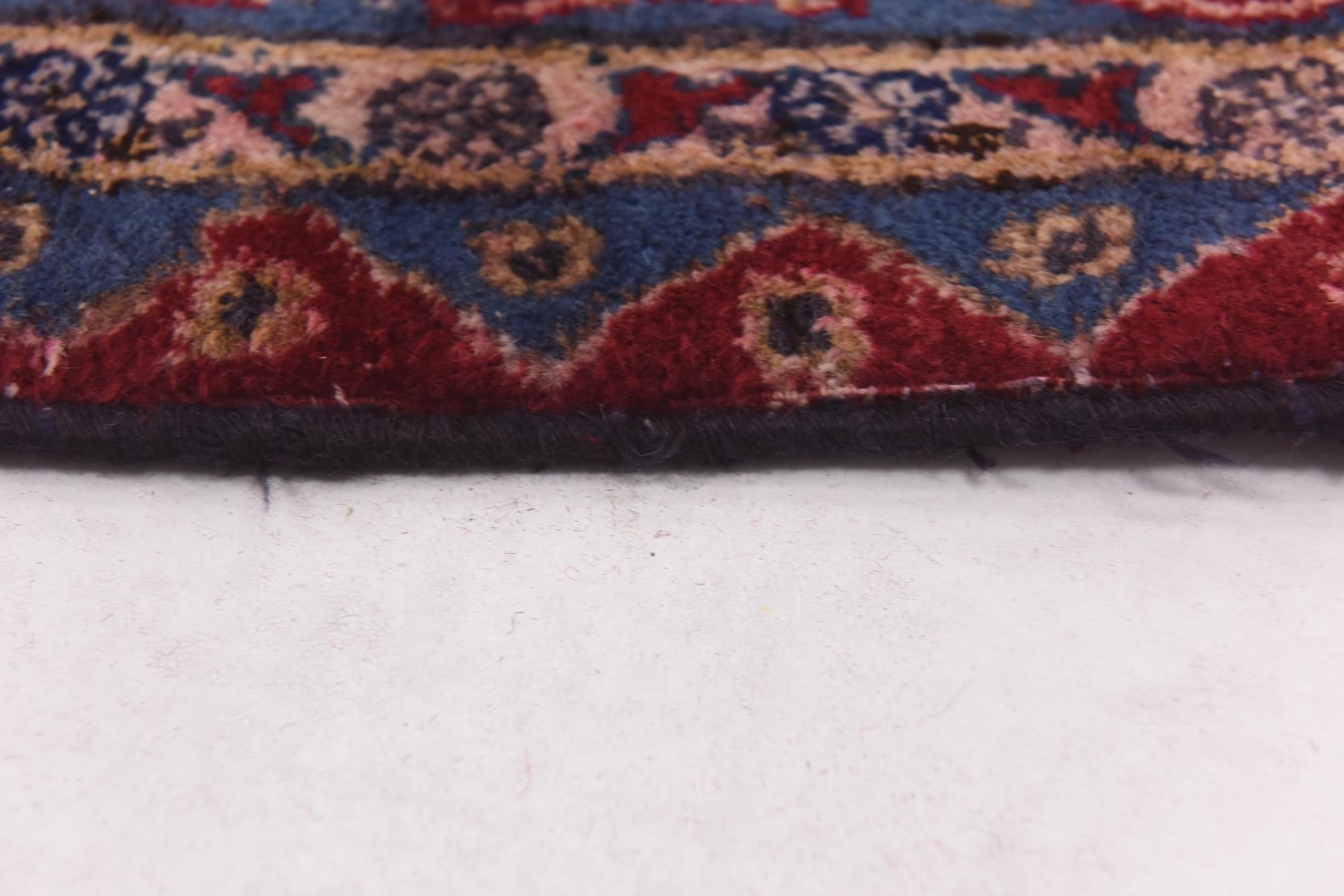 9' 8 x 13' Hand Knotted Isfahan Persian Wool Rug