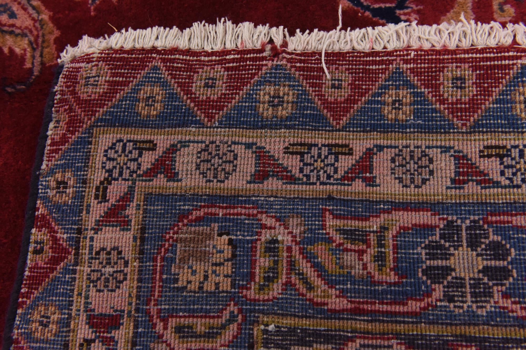 9' 8 x 13' Hand Knotted Isfahan Persian Wool Rug