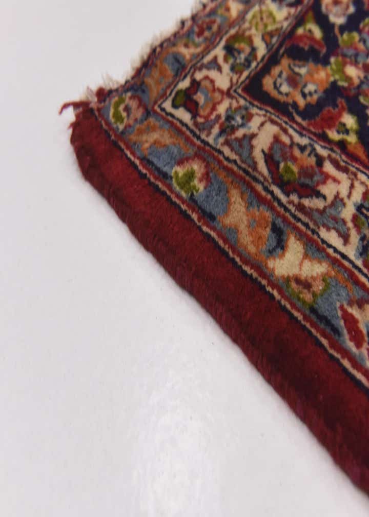 9' 10 x 13' 2 Hand Knotted Isfahan Persian Wool Rug