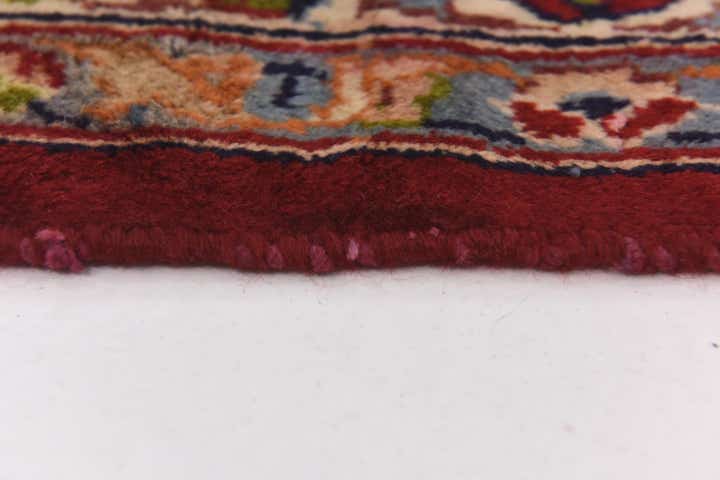 9' 10 x 13' 2 Hand Knotted Isfahan Persian Wool Rug