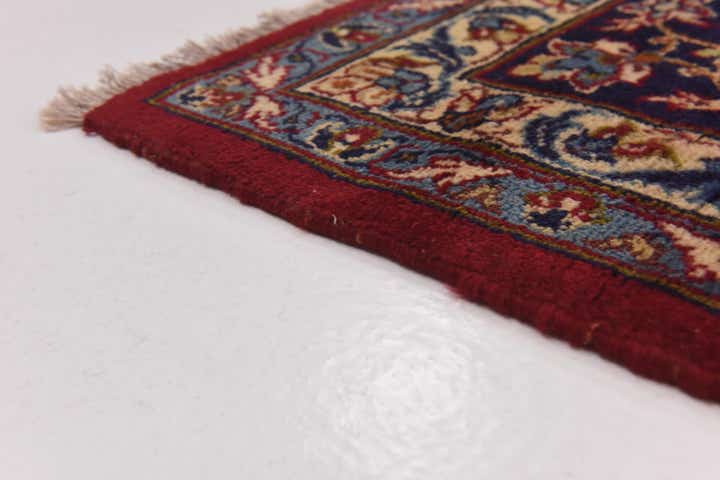 9' 10 x 13' 7 Hand Knotted Isfahan Persian Wool Rug