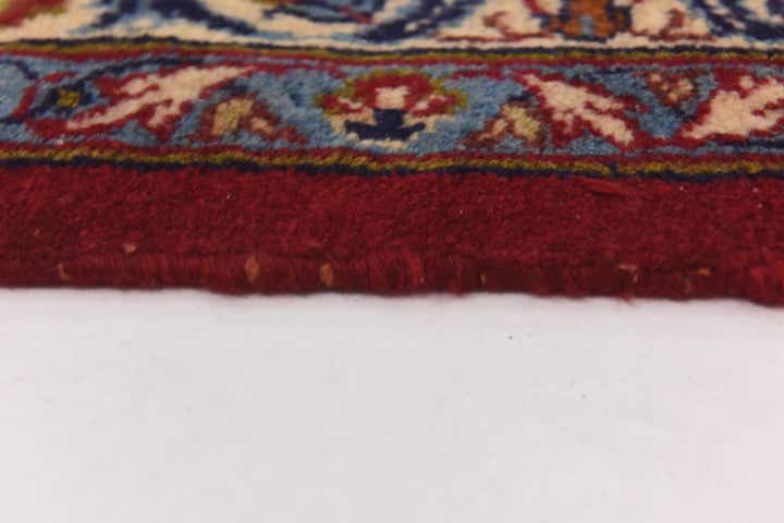 9' 10 x 13' 7 Hand Knotted Isfahan Persian Wool Rug