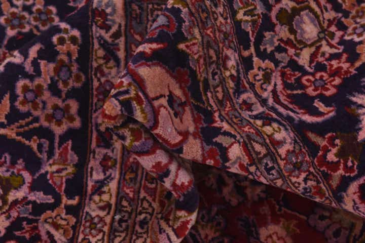 9' 6 x 13' 3 Hand Knotted Isfahan Persian Wool Rug