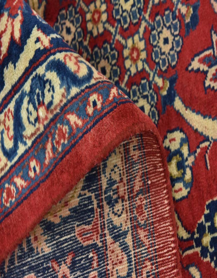 Detail image of 9' x 13' 3 Hand Knotted Isfahan Persian Wool Rug
