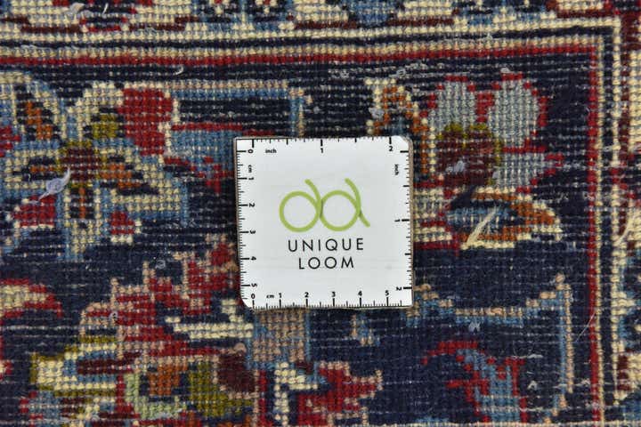 9' 8 x 12' 10 Hand Knotted Isfahan Persian Wool Rug