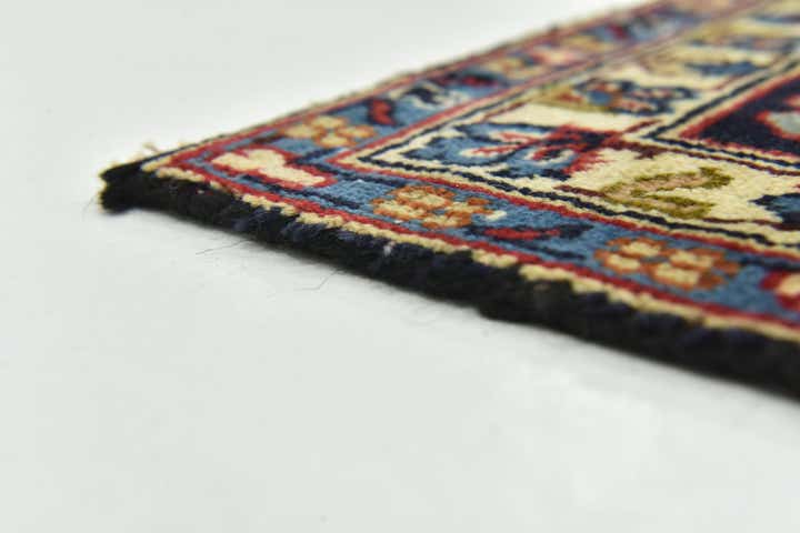 9' 8 x 12' 10 Hand Knotted Isfahan Persian Wool Rug