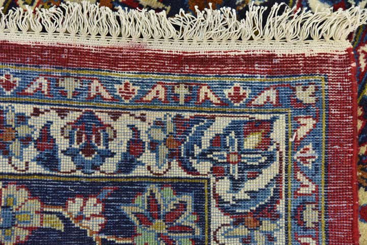 10' 1 x 13' 10 Hand Knotted Isfahan Persian Wool Rug