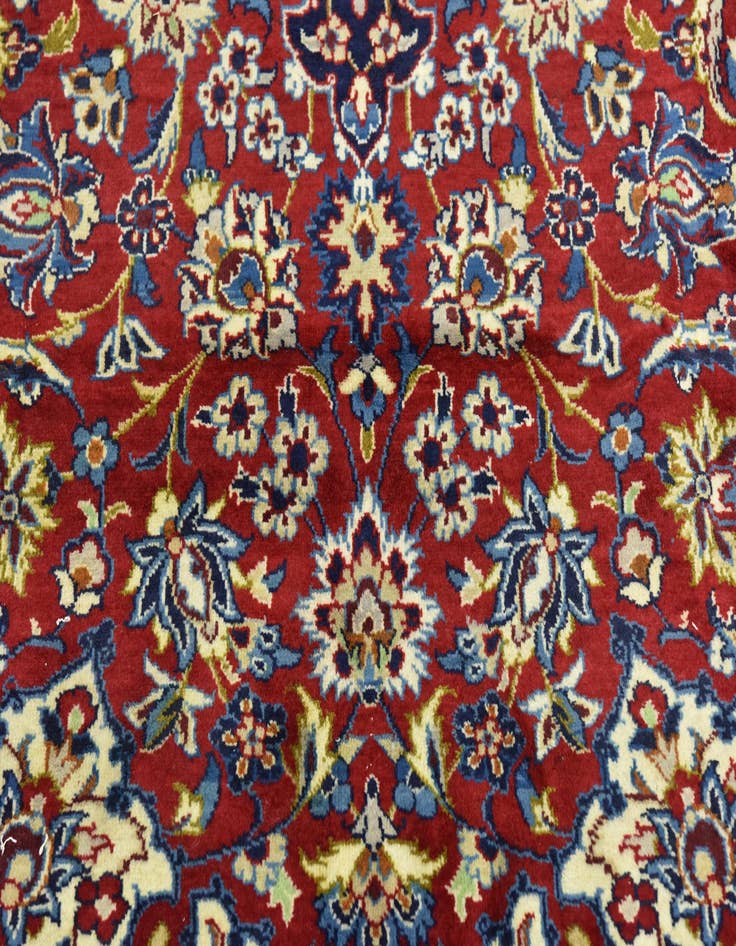 Detail image of 10' 1 x 13' 10  Hand Knotted Isfahan Persian Wool Rug