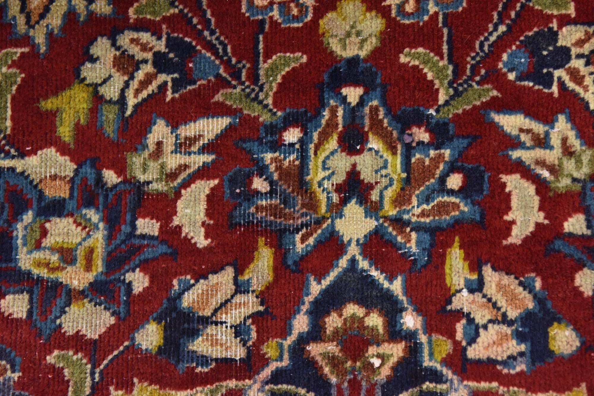 300cm x 405cm Hand Knotted Isfahan Persian Wool Rug