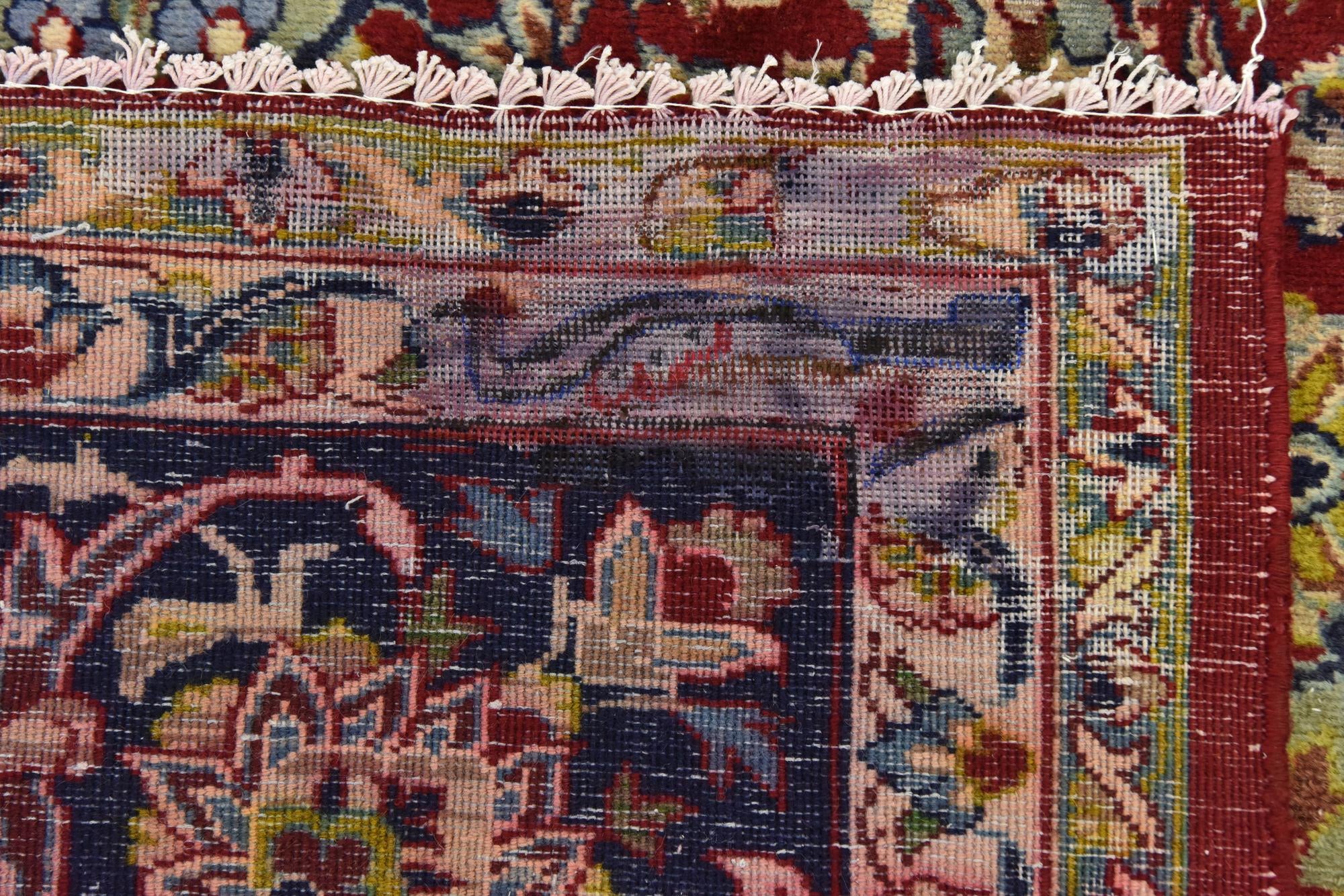 300cm x 405cm Hand Knotted Isfahan Persian Wool Rug