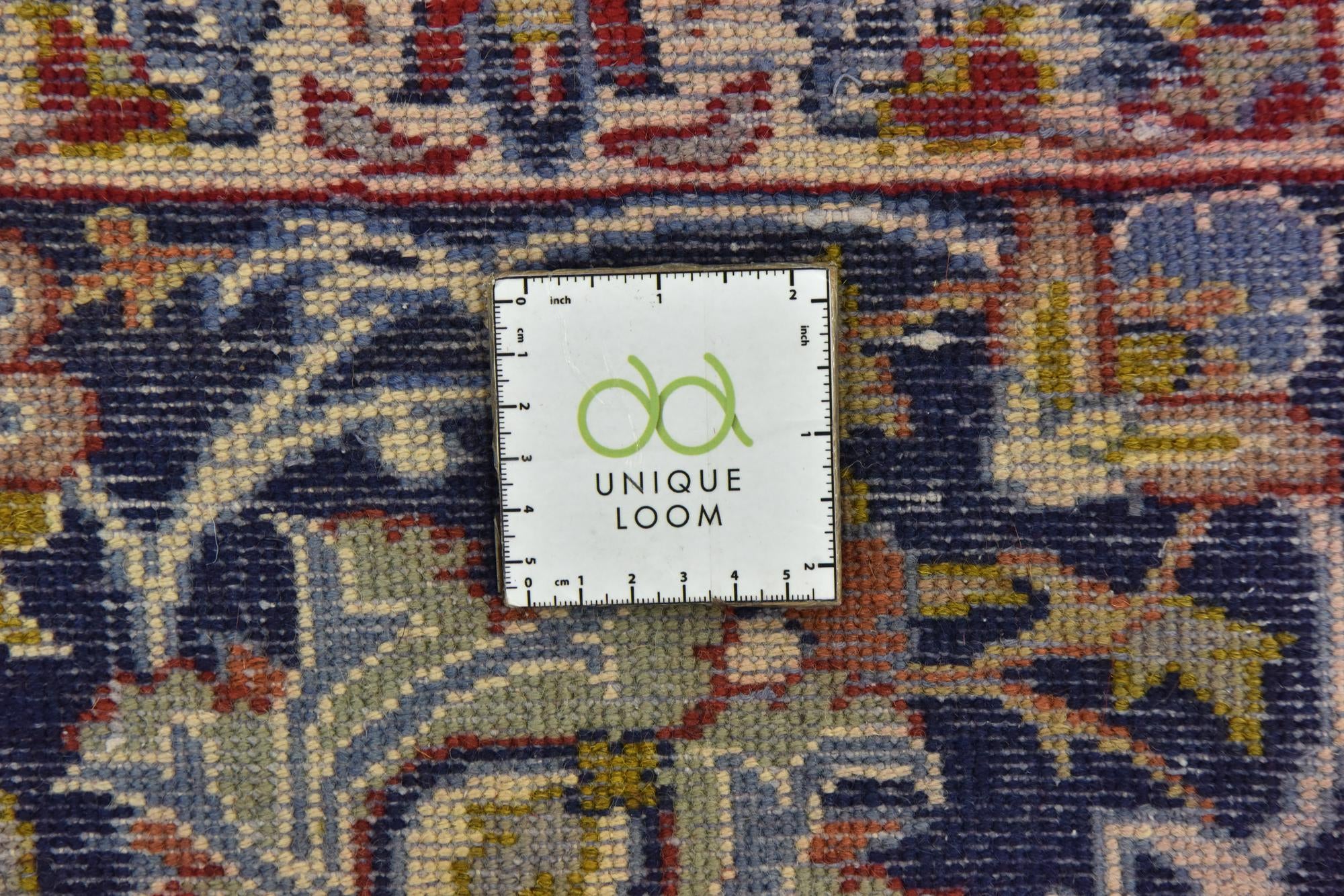 9' 9 x 13' 3 Hand Knotted Isfahan Persian Wool Rug