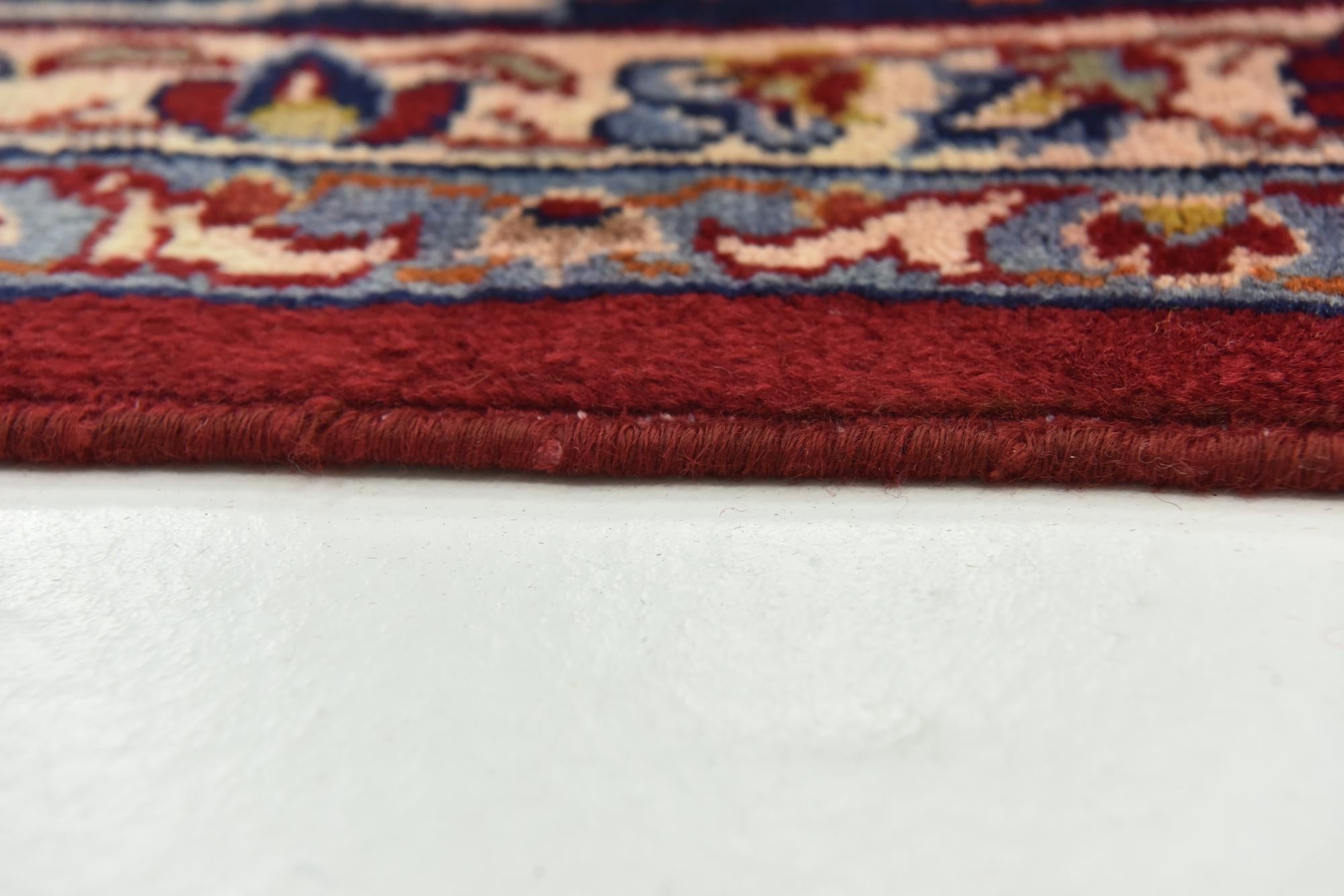 9' 9 x 13' 3 Hand Knotted Isfahan Persian Wool Rug