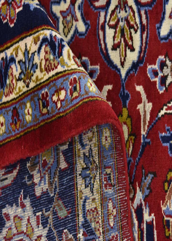 9' 9 x 13' 4 Hand Knotted Isfahan Persian Wool Rug