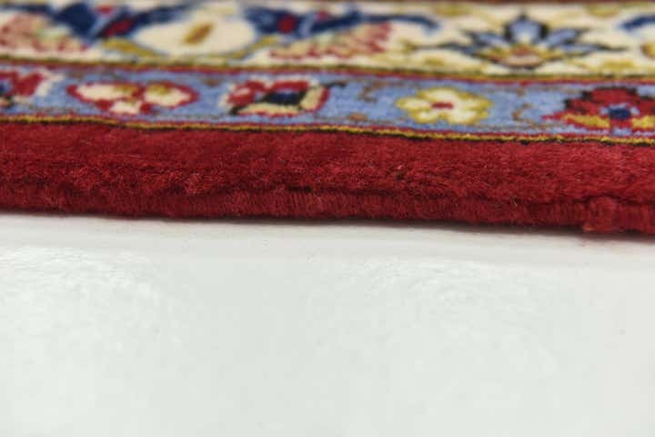 9' 9 x 13' 4 Hand Knotted Isfahan Persian Wool Rug