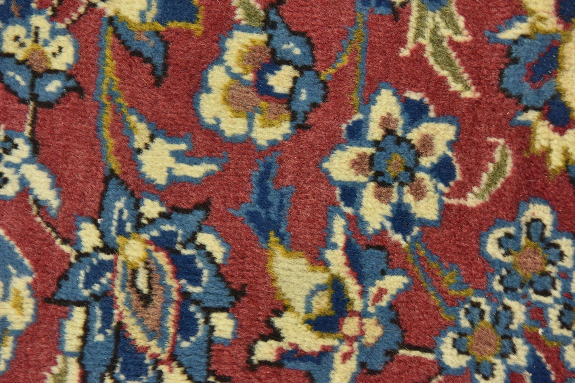 9' 9 x 12' 8 Hand Knotted Isfahan Persian Wool Rug