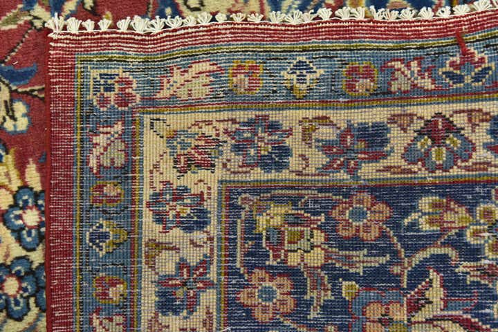 9' 9 x 12' 8 Hand Knotted Isfahan Persian Wool Rug