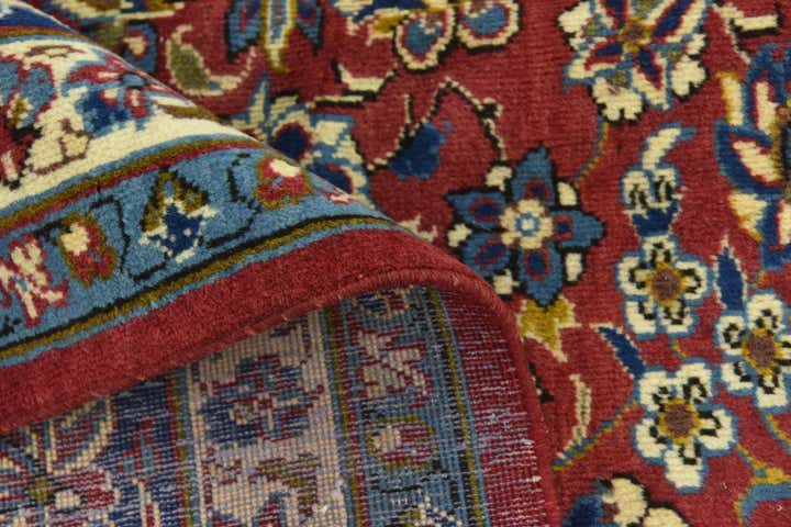 9' 9 x 12' 8 Hand Knotted Isfahan Persian Wool Rug