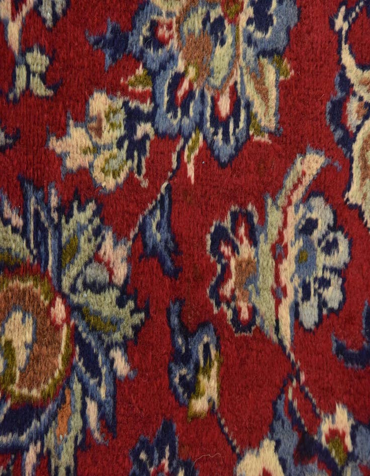 Detail image of 9' 6 x 12' 4  Hand Knotted Isfahan Persian Wool Rug