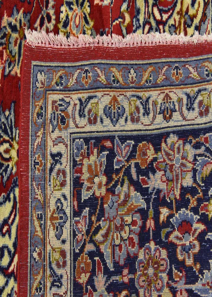 10' 1 x 13' 2 Hand Knotted Isfahan Persian Wool Rug
