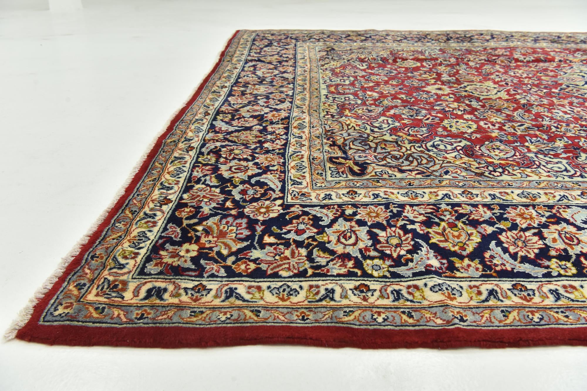 305cm x 400cm anudado a mano Isfahan Alfombra Persa Lana