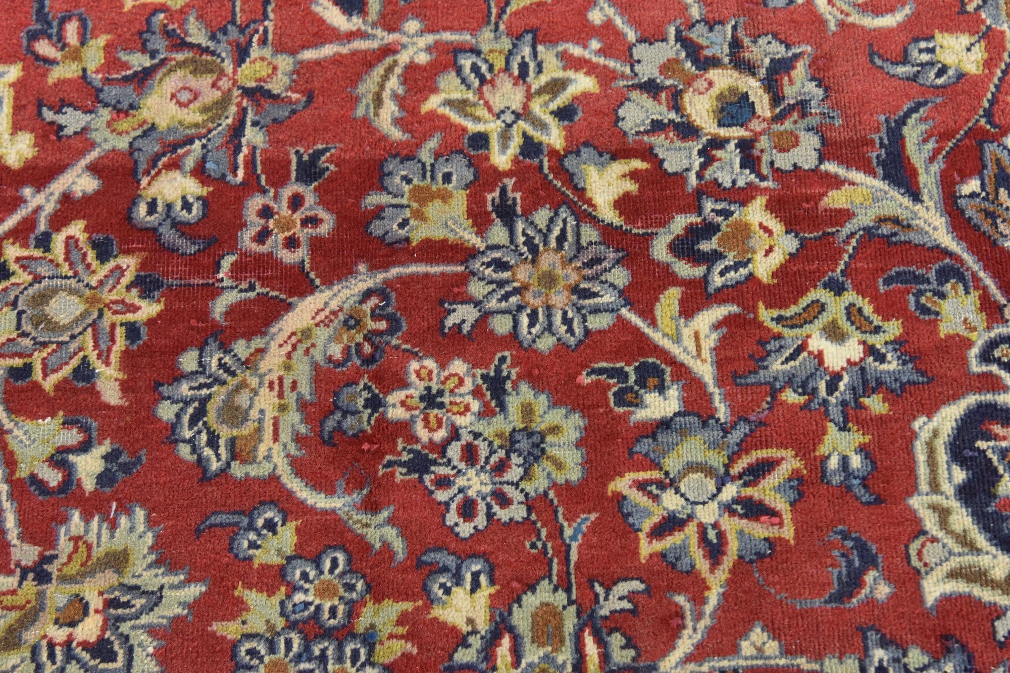 295cm x 400cm Hand Knotted Isfahan Persian Wool Rug