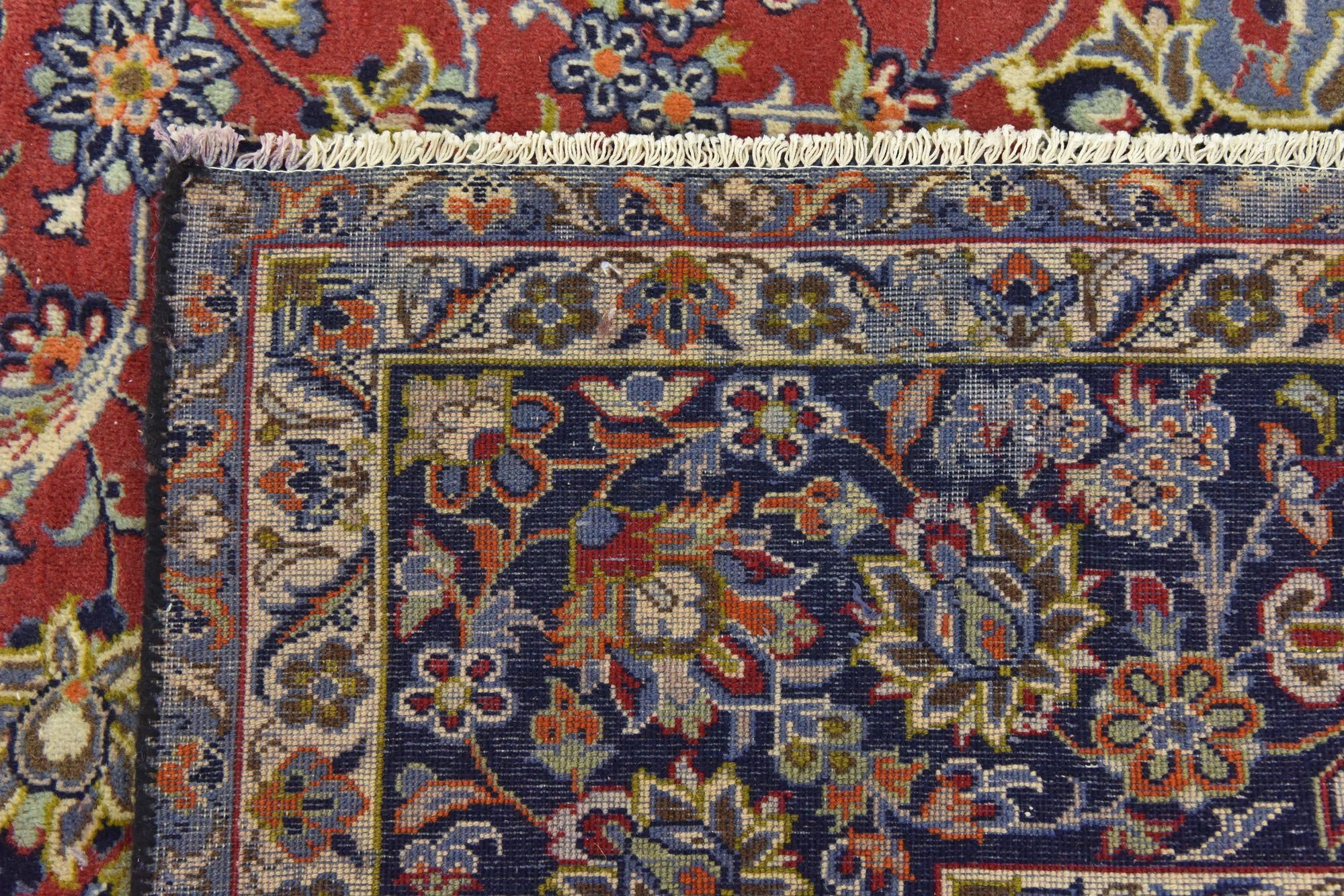 295cm x 400cm Hand Knotted Isfahan Persian Wool Rug