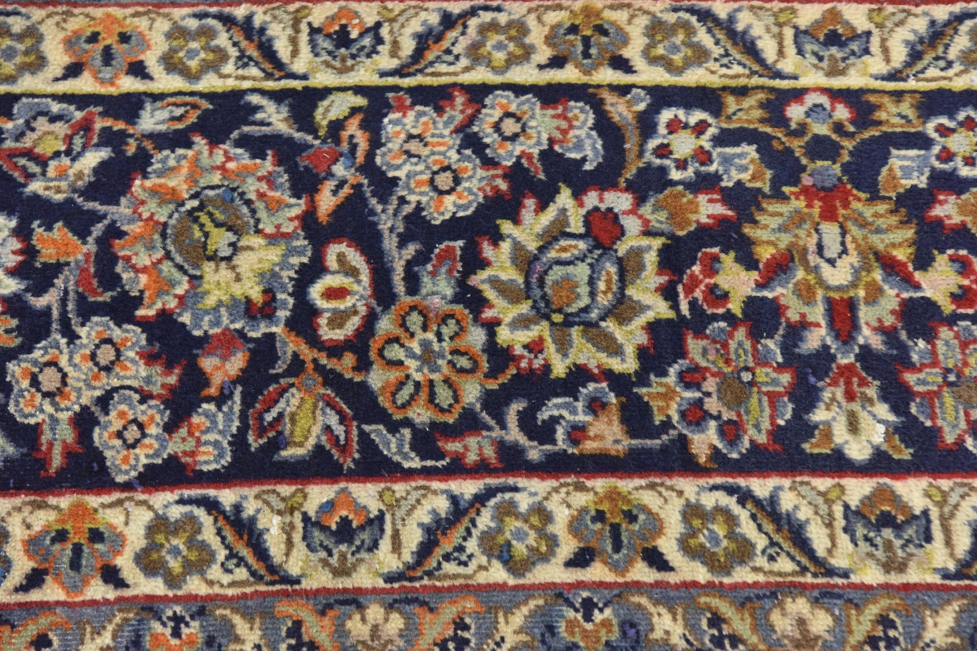 295cm x 400cm Hand Knotted Isfahan Persian Wool Rug